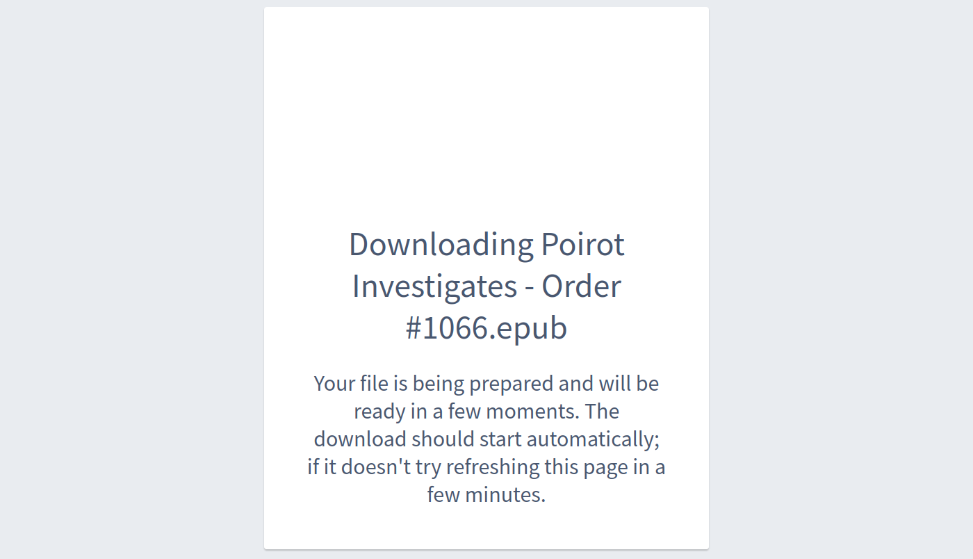 Downloading a file